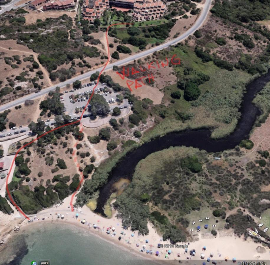 Il Bouganville A 150M Dalla Spiaggia Con Vista Sulla Splendida Baia Di Porto Raphael パラーウ エクステリア 写真
